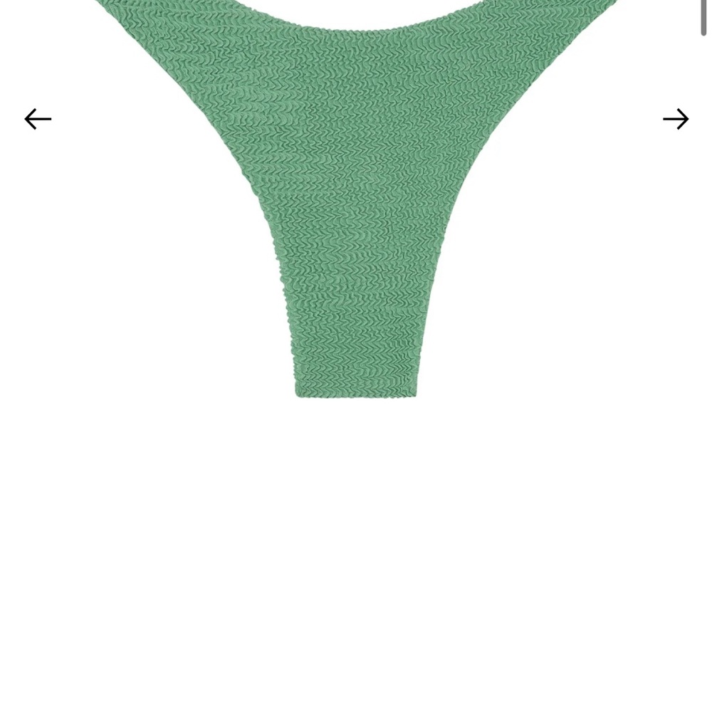 Monday Swimwear Green Byron Bottom